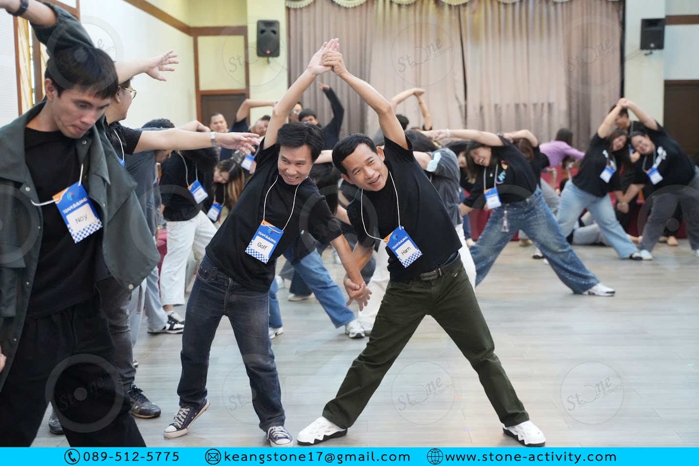 ภาพกิจกรรม Stone Activity | กสทช. การบริหารจัดการอารมณ์และความเครียดในการทำงาน