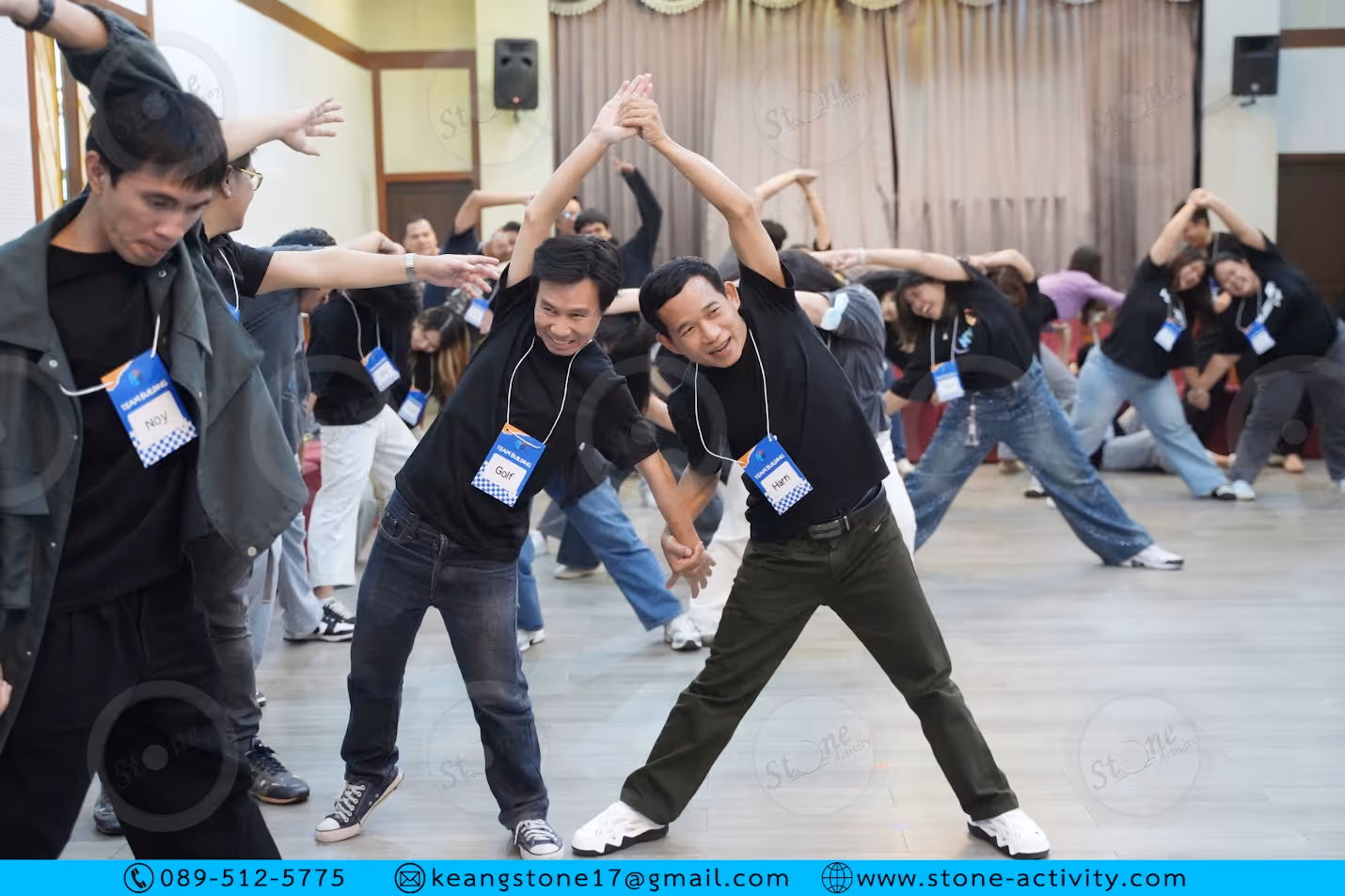 ภาพกิจกรรม Stone Activity | กสทช. การบริหารจัดการอารมณ์และความเครียดในการทำงาน