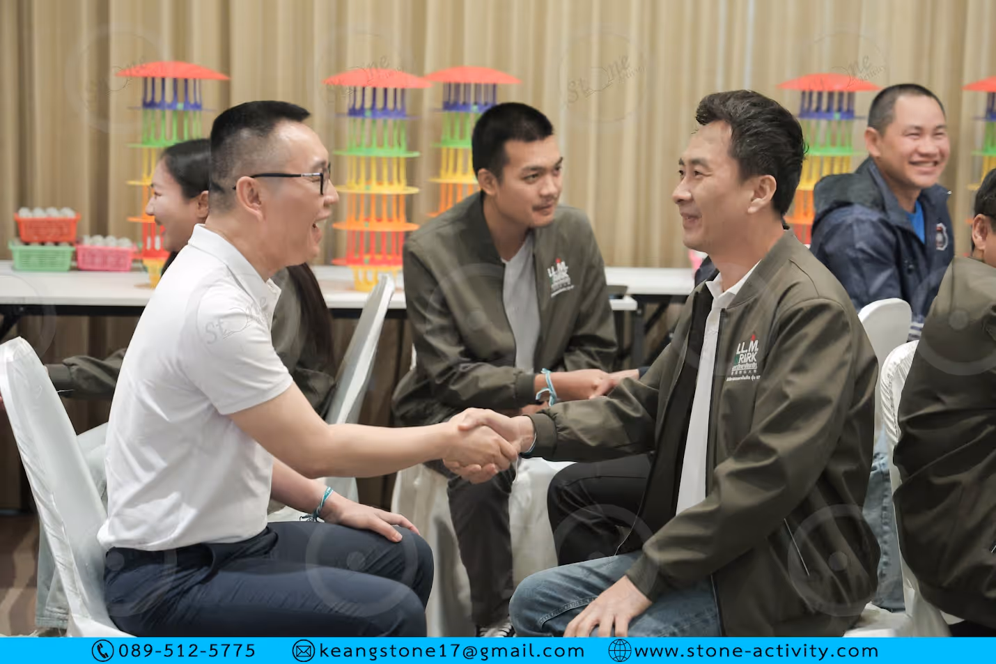 ภาพกิจกรรม Stone Activity | กสทช. การบริหารจัดการอารมณ์และความเครียดในการทำงาน