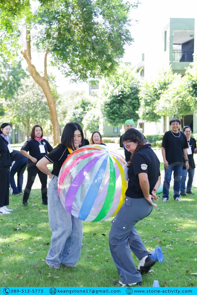 ภาพกิจกรรม Stone Activity | กสทช. การบริหารจัดการอารมณ์และความเครียดในการทำงาน